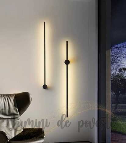 Aplica LED 9W Nordic Line, LED inclus, 1 surse de iluminare, Lumina: Cald, Natural, Rece, Echivalent